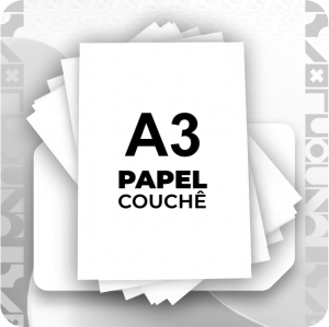 PAPEL COUCHÊ A3