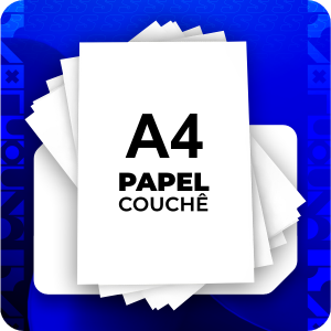 PAPEL COUCHÊ A4  A4    